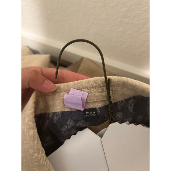 Jos. A. Bank Slim Fit Linen Blend Suit Set size 40 regular/ pants 32by30 - Picture 11 of 13